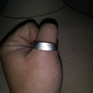 Western men's ring. Horse shoe nail.  Size 13.5